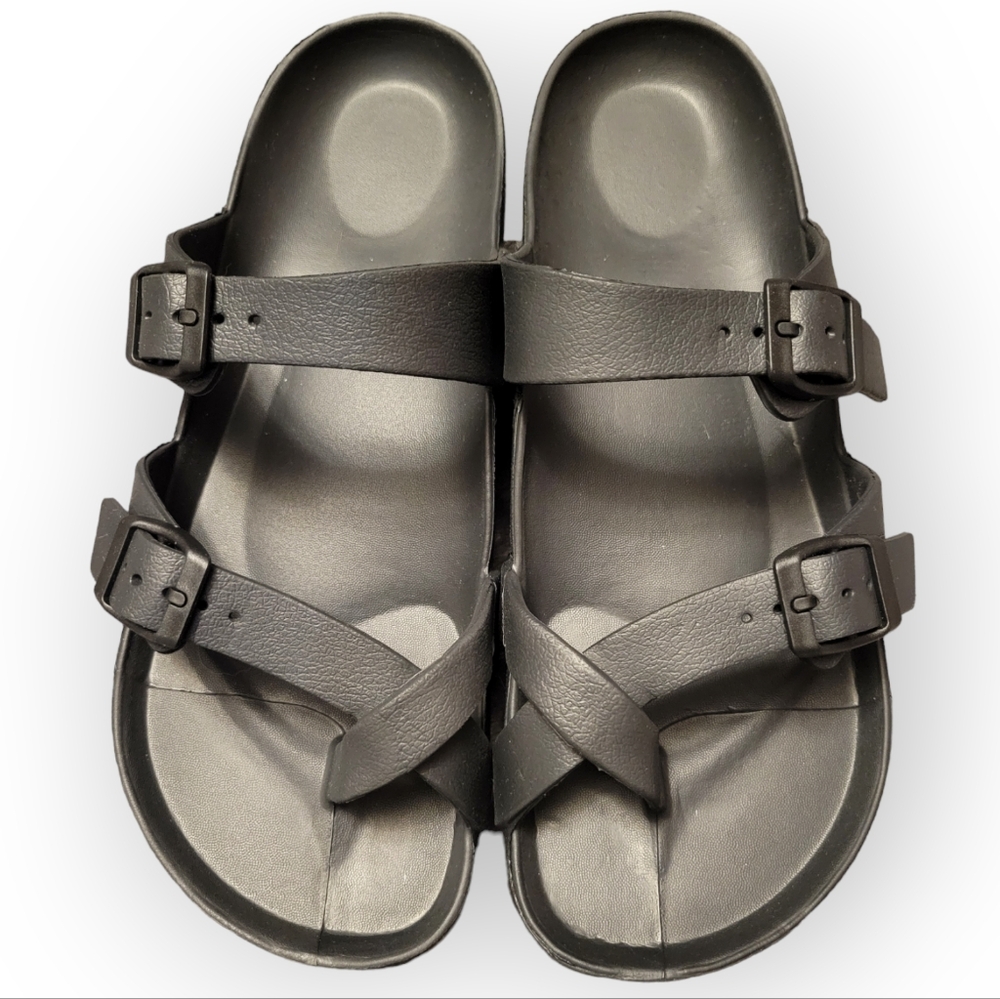 EVA Foam Sandals, Black